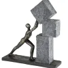 Skulptur Stacking Casablanca bronze Höhe 30 cm