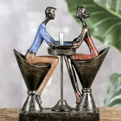 Skulptur Table For Two Casablanca Höhe 25 cm