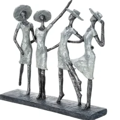 Skulptur Vier Ladys Casablanca Höhe 34 cm