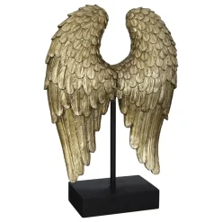 Skulptur Wing gold Höhe 30 cm