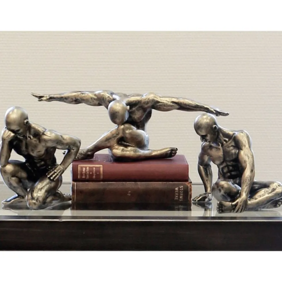 Skulptur Workout Casablanca 3er Set Höhe 17 cm