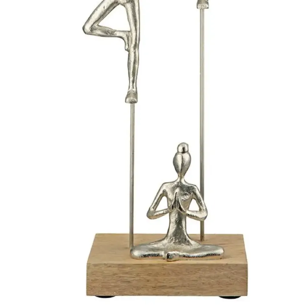 Skulptur Yogagruppe Höhe 51 cm