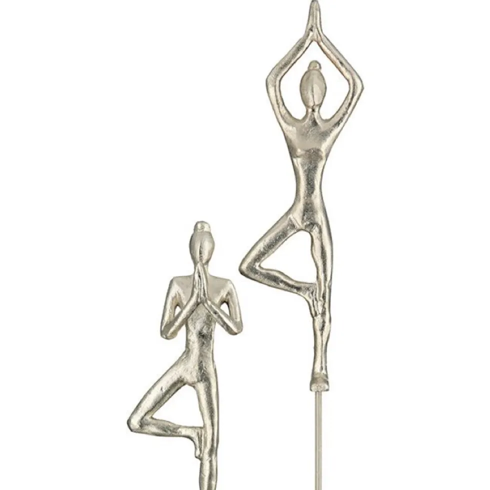 Skulptur Yogagruppe Höhe 51 cm