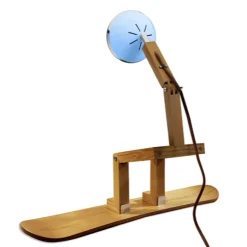 Snowboard für Tischlampe MR. WATTSON Piffany Copenhagen aus Eschenholz