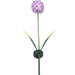 Solar Gartenstecker ALLIUM lila Höhe 70 cm