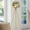 Stehlampe gold Melina Höhe 146 cm