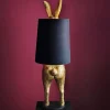 Stehlampe Hase Hiding Rabbit gold Werner Voß Höhe 115 cm