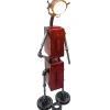 Stehlampe modern Robot rot Höhe 119 cm