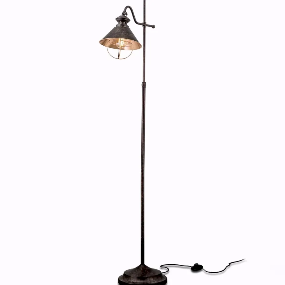 Stehlampe vintage FERARRA Höhe 154 cm