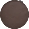 Stuhlkissen AVARO Magma braun ø 35 cm