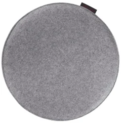 Stuhlkissen AVARO Magma grau ø 35 cm