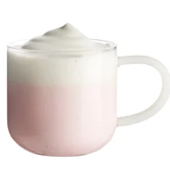 Teeglas mit Henkel ASA verschiedenfarbige Henkel 400 ml