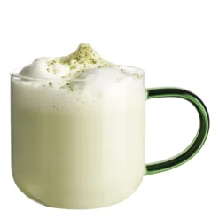 Teeglas mit Henkel ASA verschiedenfarbige Henkel 400 ml
