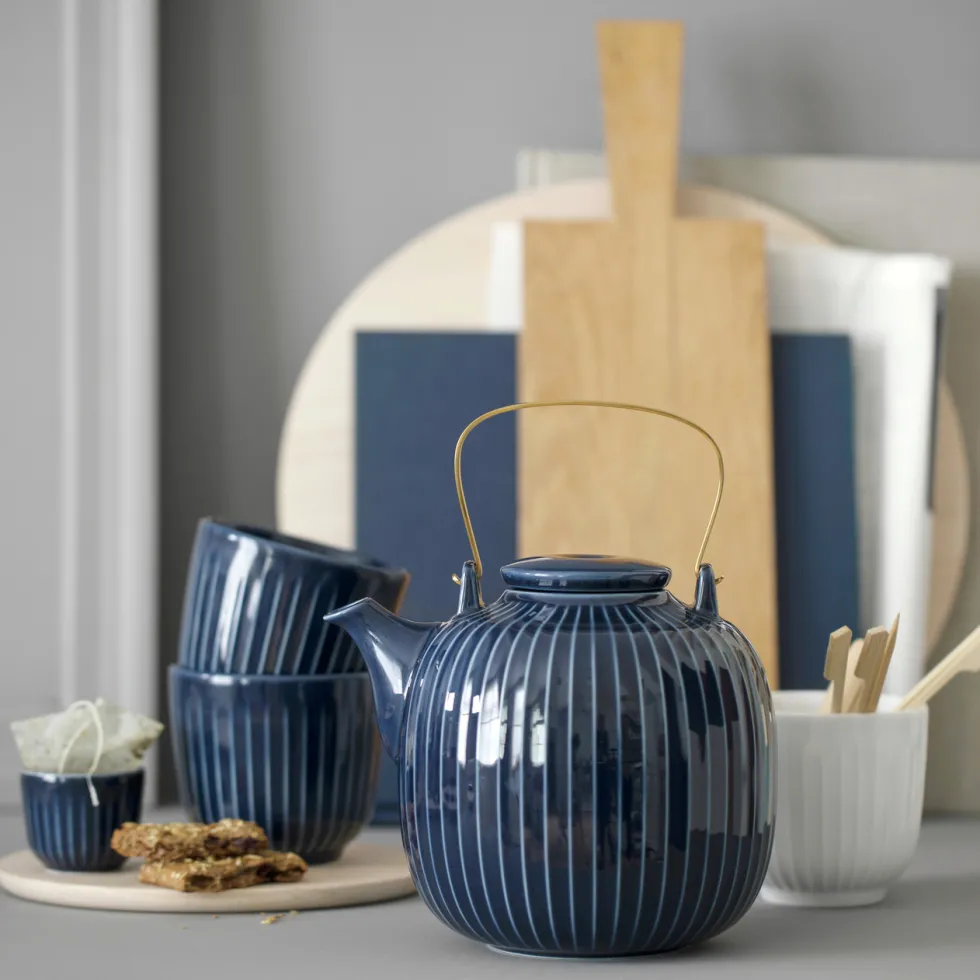 Teekanne HAMMERSHOI Kähler indigo 1,2 l