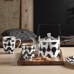 Teekanne mit Teesieb Porzellan Asa Maori 750 ml