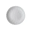 Teller Laura Ashley Geschirr Artisan white mit Wellenrand ø 20 cm