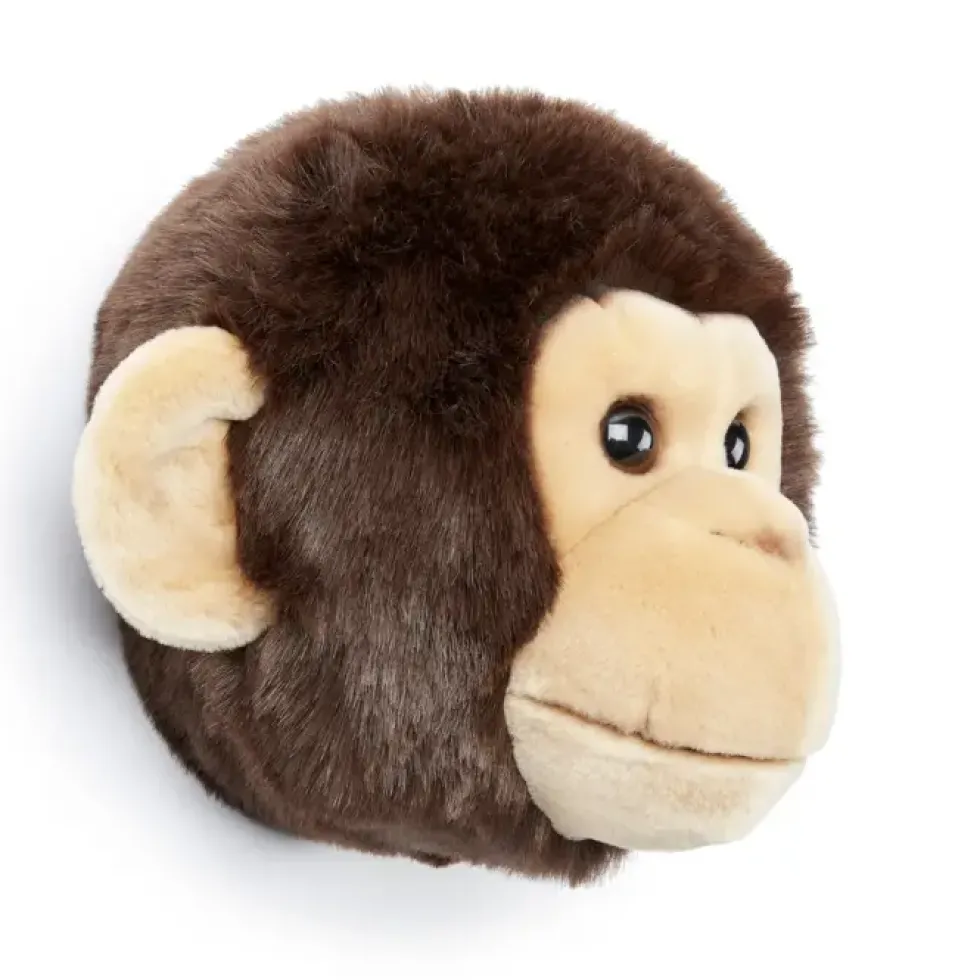 Tierkopf Affe JOE Wild & Soft 25x20x21 cm