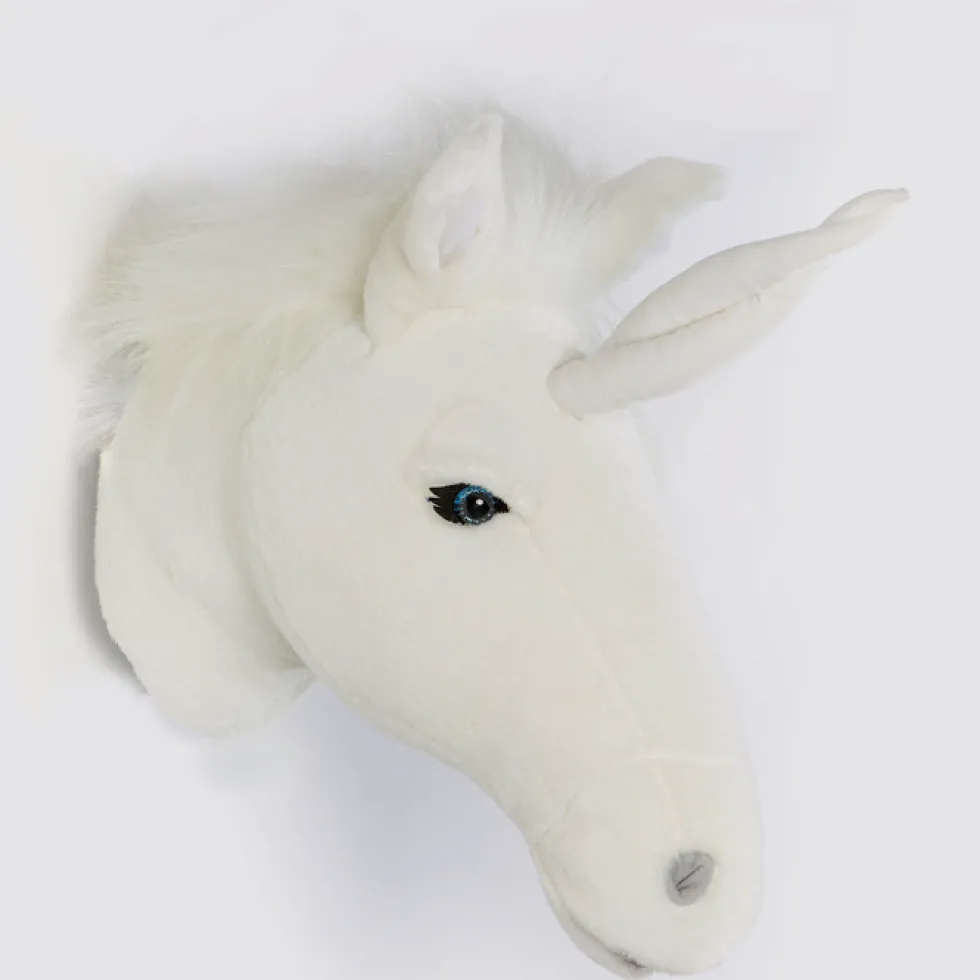 Tierkopf Einhorn CLAIRE Wild & Soft 37x18x35 cm