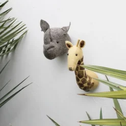 Tierkopf Giraffe Fiona Walker England
