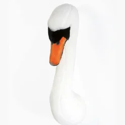 Tierkopf Schwan JOANNA Wild & Soft 52x14x22 cm