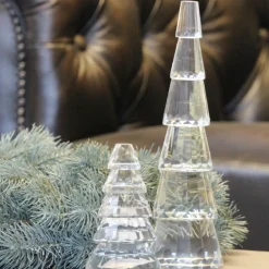 Tischdeko Weihnachten Glastanne Eredin