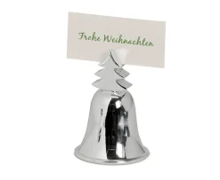 Tischkartenhalter silber Glocke Edzard Höhe 7 cm