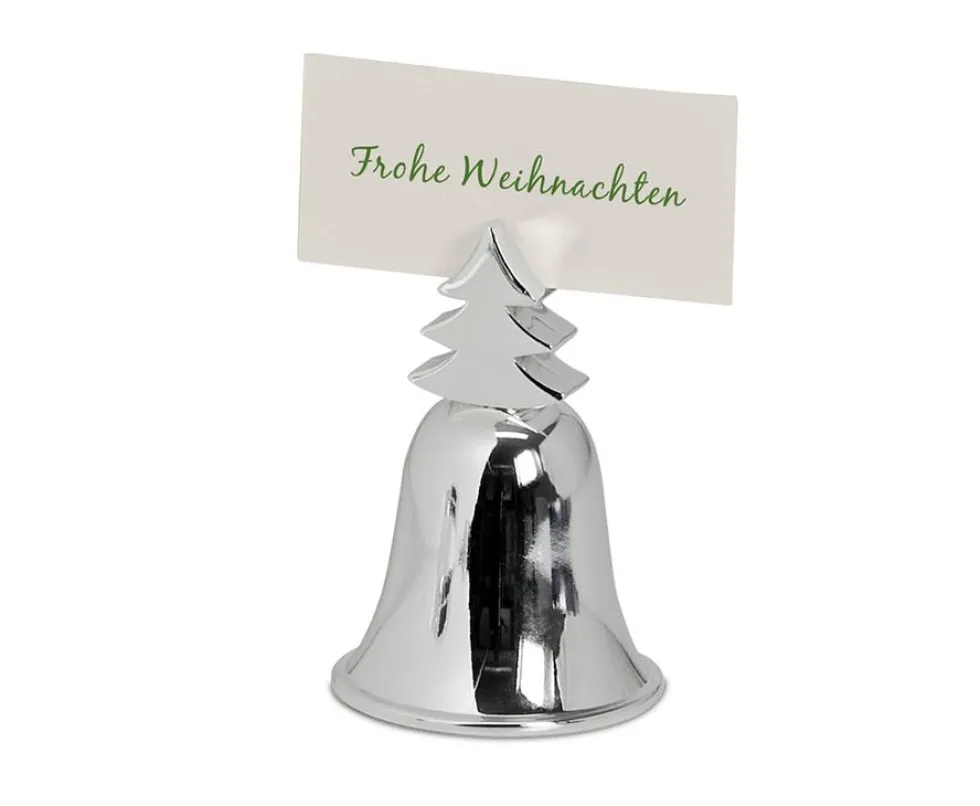 Tischkartenhalter silber Glocke Edzard Höhe 7 cm