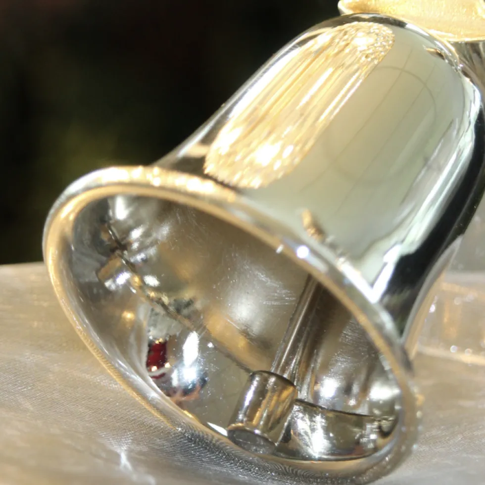 Tischkartenhalter silber Glocke Edzard Höhe 7 cm