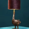 Tischlampe Ente bronze Ennie Höhe 50 cm