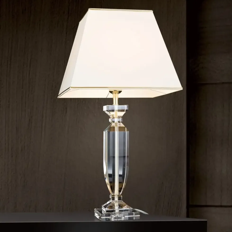 Tischlampe gold Phaedra Höhe 70 cm