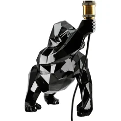 Tischlampe Gorilla schwarz Höhe 41 cm