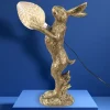 Tischlampe Hase HARALD gold Höhe 41 cm