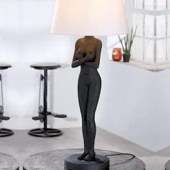 Tischlampe LADY Casablanca Höhe 78 cm