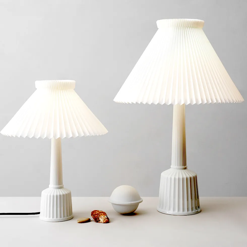 Tischlampe Lyngby Esben Klint Porzellan