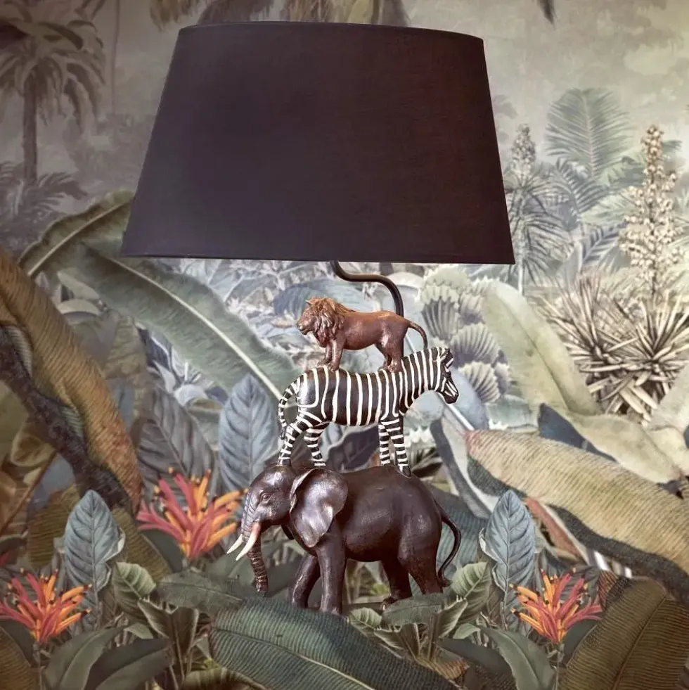 Tischlampe Safari Werner Voß Höhe 70 cm