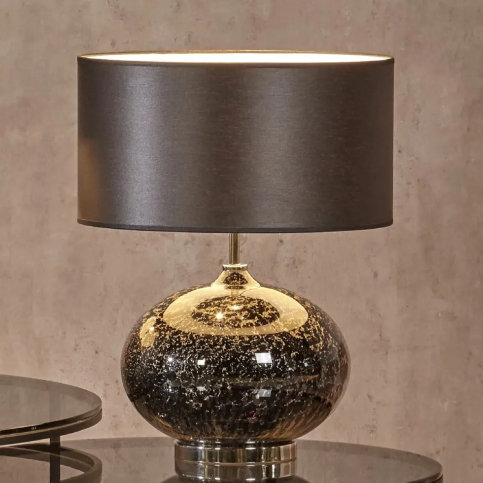 Tischlampe schwarz Vulcanic Kaheku