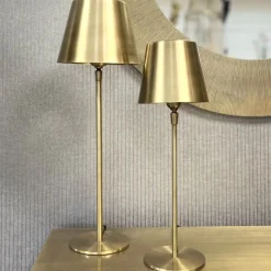 Tischlampe Somerset messing Kaheku