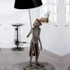Tischlampe STEAMPUNK MONKEY Casablanca Höhe 90 cm