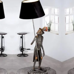 Tischlampe STEAMPUNK MONKEY Casablanca Höhe 90 cm