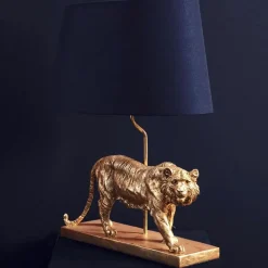 Tischlampe TIGER gold Werner Voß Höhe 58 cm