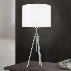 Tischlampe weiß Como