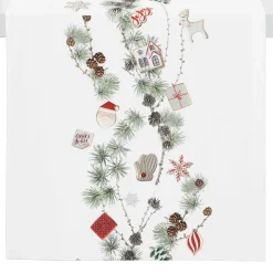 Tischläufer modern Weihnachten Apelt 3711 weiß 46×140 cm
