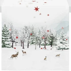 Tischläufer modern Weihnachten Apelt 3712 rot 48×140 cm