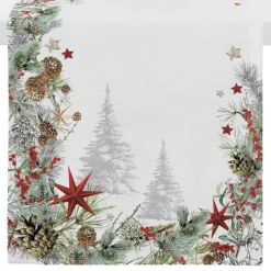 Tischläufer modern Weihnachten Apelt 5823 rot 48×140 cm