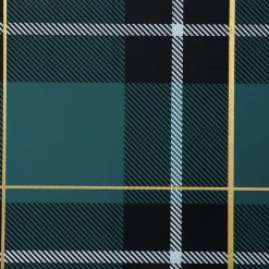 Tischset abwaschbar ASA tartan petrol 33×46 cm