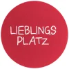 Tischset Platzdeckchen Magma Avaro rot Lieblingsplatz
