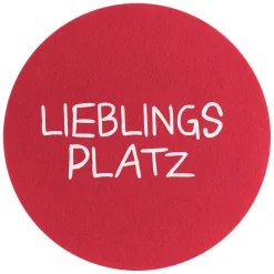 Tischset Platzdeckchen Magma Avaro rot Lieblingsplatz