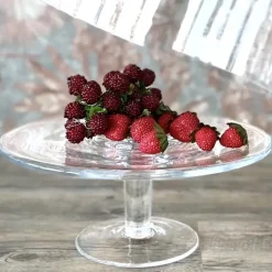 Tortenplatte mit Fuß Kaheku Glas Durchmesser 32 cm
