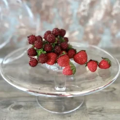 Tortenplatte mit Fuß Kaheku Glas Durchmesser 32 cm