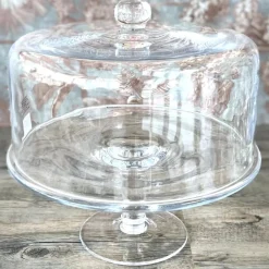 Tortenplatte mit Fuß Kaheku Glas Durchmesser 32 cm